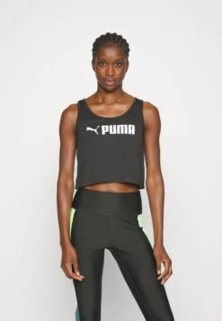 Puma Fit Skimmer Tank - Top - Black/White -Moda Ropa Tienda 022497e3fae842998a194d2fa7cd76e9