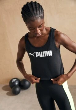 Puma Fit Skimmer Tank - Top - Black/White