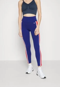 Champion Heritage Block Crop - Medias - Dark Blue