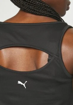 Puma Fit Skimmer Tank - Top - Black/White -Moda Ropa Tienda 3e9666ed913043688abb9bfcf6552cb3