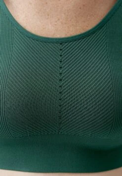 Born Living Yoga Naisha - Sujetadores Deportivos Con Sujeción Media - Verde Oscuro -Moda Ropa Tienda 575dd33039364a7782bb57fbb56a1754