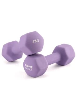 Hex Dumbbell - Neoprene 4Kg - Fitness/Yoga - Purple -Moda Ropa Tienda 600ad8594f374705930bac4f683edd27