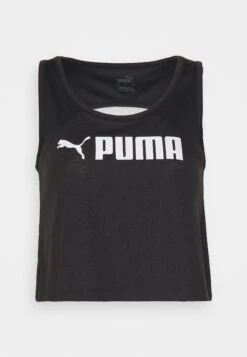 Puma Fit Skimmer Tank - Top - Black/White -Moda Ropa Tienda 705a20cdf3b843829585cc6a70e64d6f