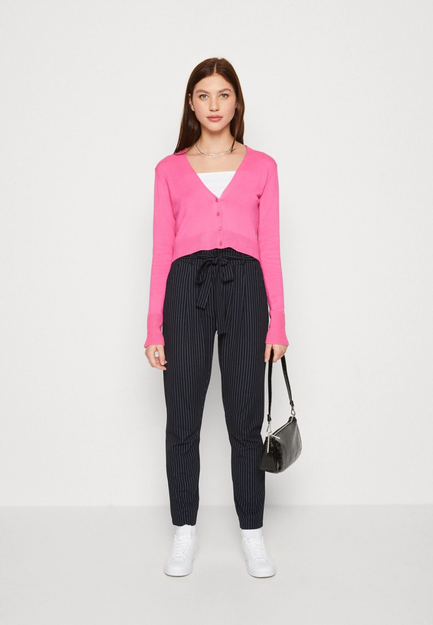 JJXX Jxisabel Soft Noos - Chaqueta De Punto - Carmine Rose 2 JJXX Jxisabel Soft Noos - Chaqueta De Punto - Carmine Rose - Imagen 2