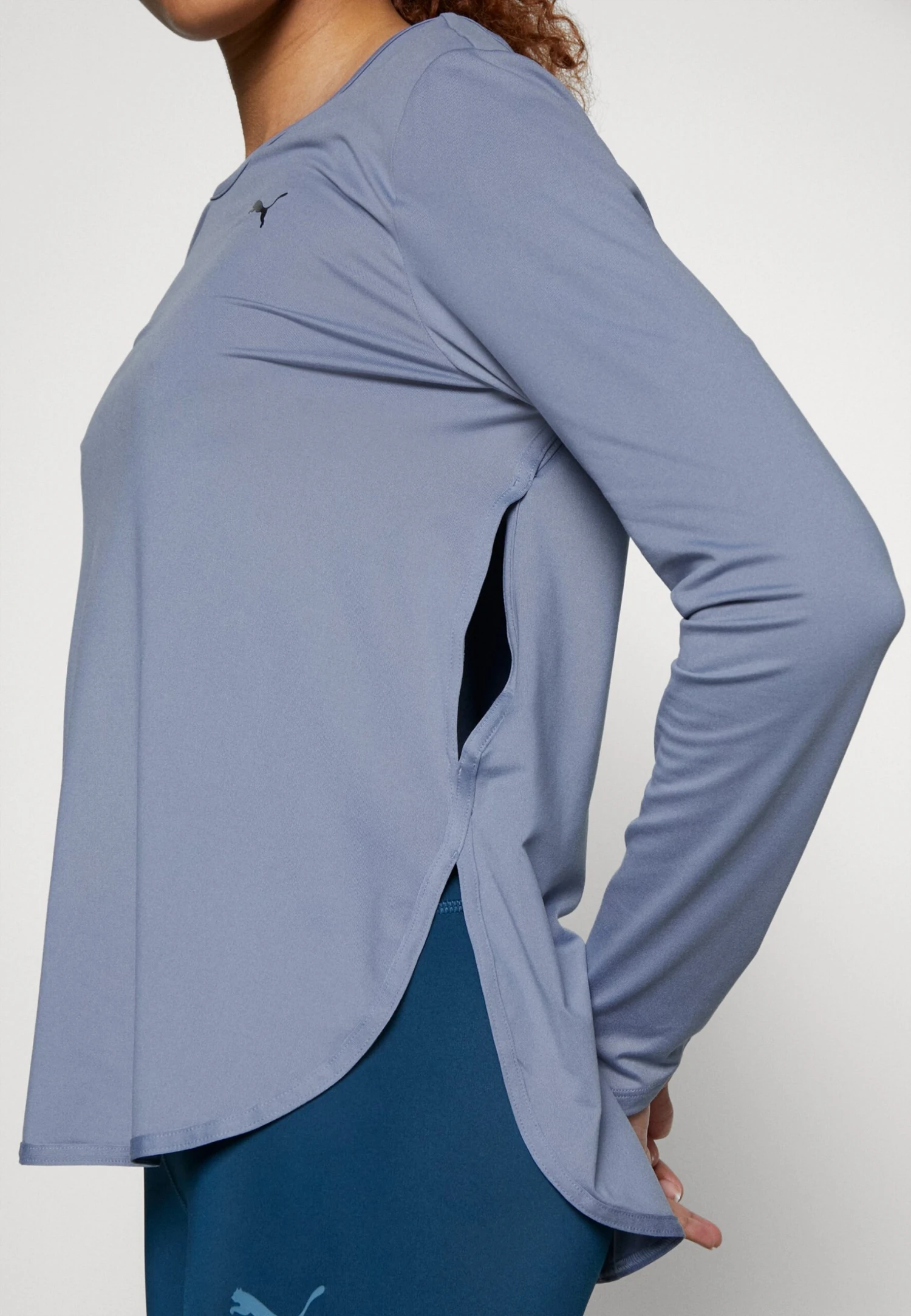 Puma Studio Yogini Lite Long Sleeve - Camiseta De Manga Larga - Filtered Ash 5 Puma Studio Yogini Lite Long Sleeve - Camiseta De Manga Larga - Filtered Ash - Imagen 5