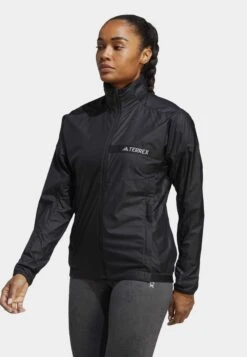 ADIDAS PERFORMANCE W Mt Wind - Cortaviento - Black