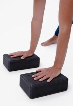 Born Living Yoga Yoga Block Pack 2 Uds - Fitness/Yoga - Black