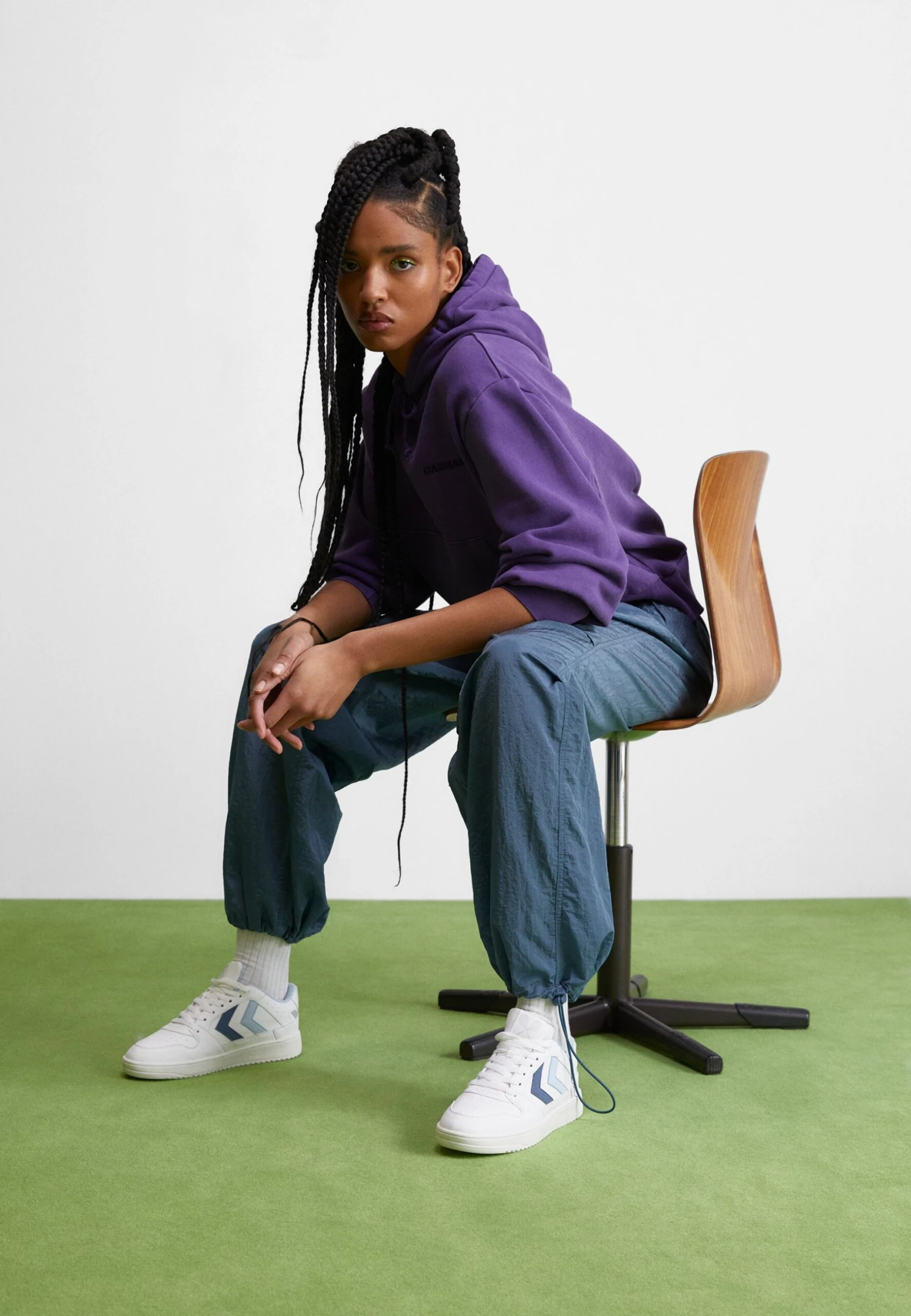 Hummel St Power Play Wmns - Zapatillas - White/Ballad Blue 3 Hummel St Power Play Wmns - Zapatillas - White/Ballad Blue - Imagen 3