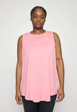 Nike Performance Tank Plus - Top - Coral Chalk/White