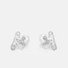 Vivienne Westwood Orietta Earrings - Pendientes - Platinum/Creamrose