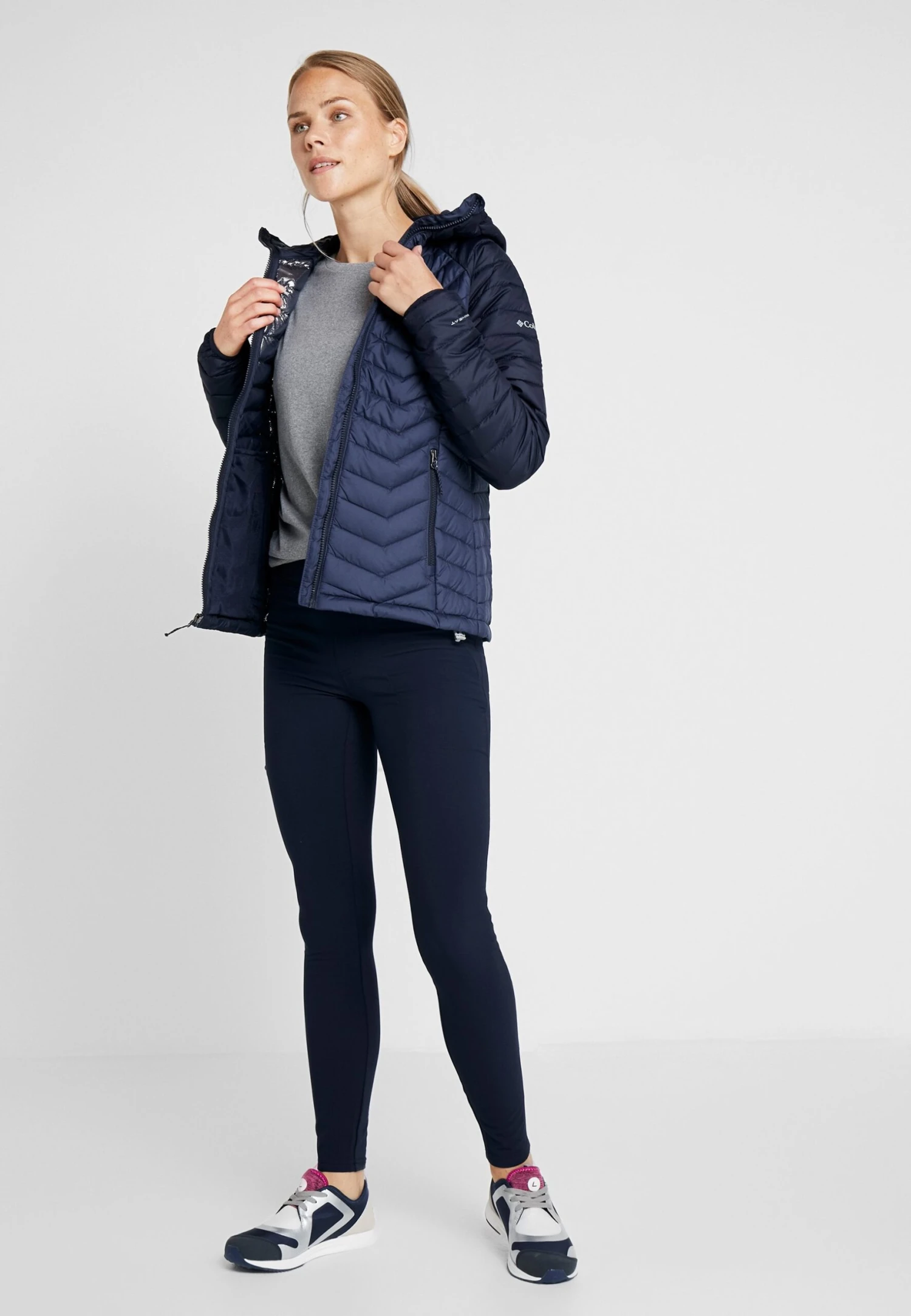 Columbia Powder Lite- Chaqueta De Invierno - Nocturnal/Dark Nocturnal 2 Columbia Powder Lite- Chaqueta De Invierno - Nocturnal/Dark Nocturnal - Imagen 2